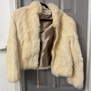 Jacques Aran Rabbit Fur Jacket